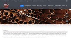Desktop Screenshot of dbcirrigation.com